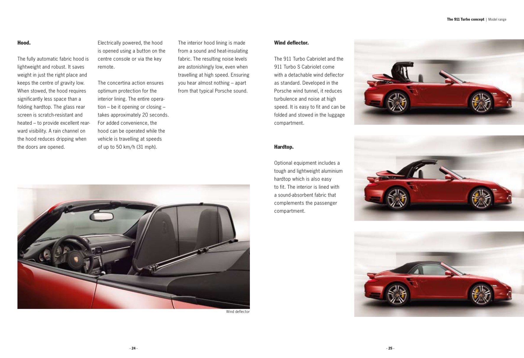 2010 Porsche 911 Turbo Brochure Page 1